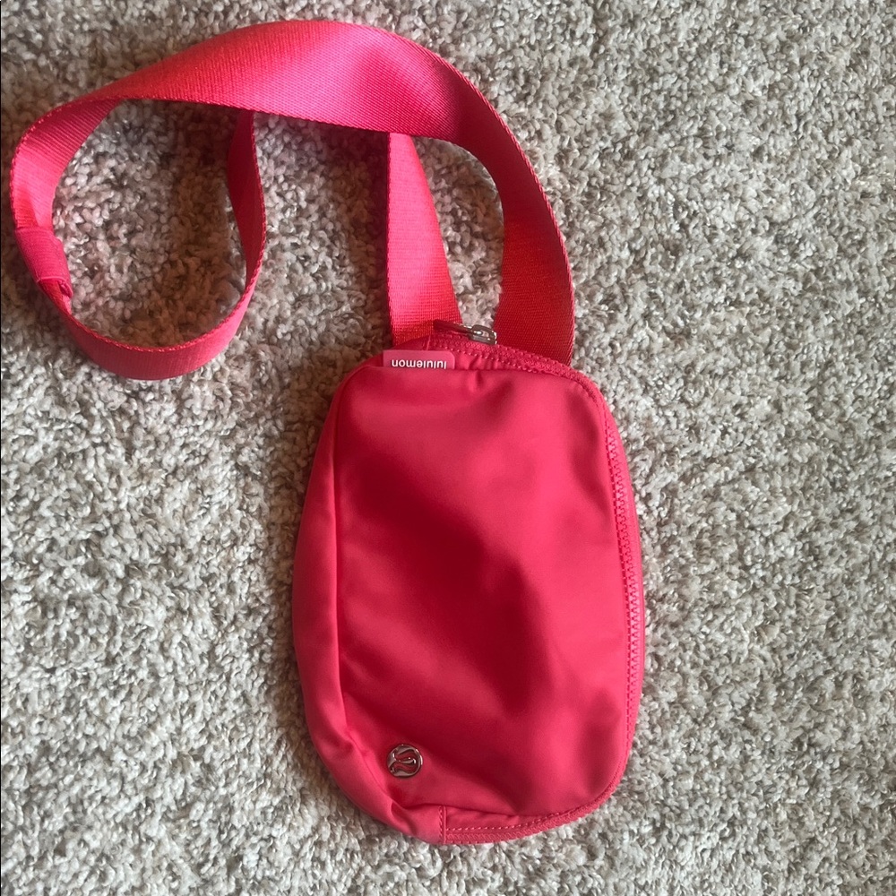 Lululemon Vibrant Red Crossbody Bag